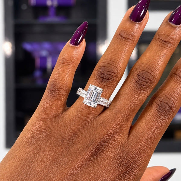 Vida Sterling Silver Bridal Set