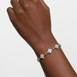 Elsie Moissanite Sterling Silver Bracelet