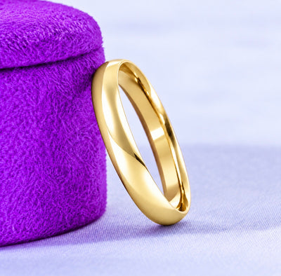 Theo 10Karat Yellow Gold Wedding Band