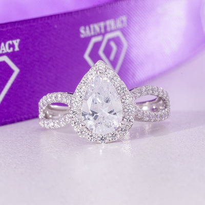 White Gold Engagement Ring