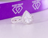 Gianna 18Karat White Gold Engagement Ring