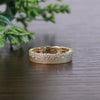 Brandon 10Karat Yellow Gold Moissanite Wedding Band