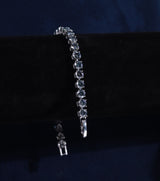 Ophelia Moissanite Sterling Silver Bracelet