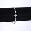 Tabitha Moissanite Sterling Silver Bracelet