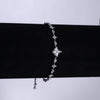 Eve Moissanite Sterling Silver Bracelet
