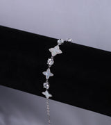Emilia Moissanite Sterling Silver Bracelet