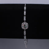 Isadora Moissanite Sterling Silver Bracelet