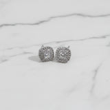 Goldie Moissanite Sterling Silver Earring
