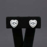 Livia Moissanite Sterling Silver Earring