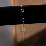 Skylar 10Karat Yellow Gold Moissanite Bracelet