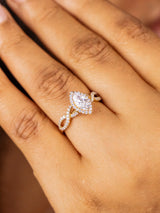 Aria 18Karat Yellow Gold Engagement Ring