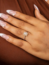 Natalia Emerald 18Karat Yellow Gold Engagement Ring
