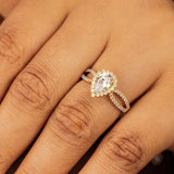 Gianna 18Karat Yellow Gold Engagement Ring