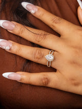Gianna 18Karat Yellow Gold Engagement Ring