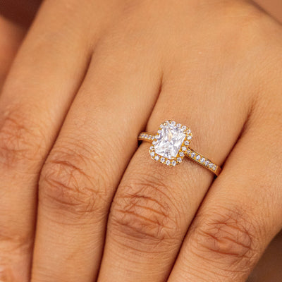 Valerie 18Karat Yellow Gold Engagement Ring