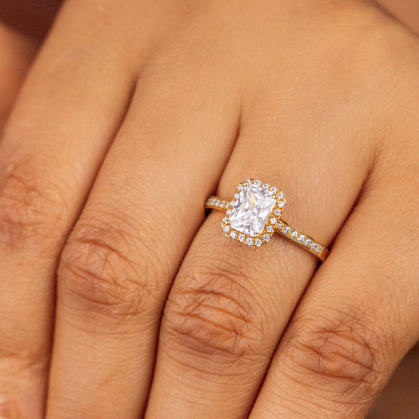 Valerie 18Karat Yellow Gold Engagement Ring