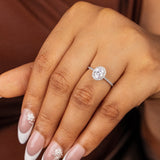 Norah 18Karat White Gold Engagement Ring