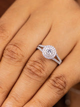 Farah 18Karat White Gold Engagement Ring