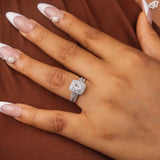 Etoro Sterling Silver Engagement Ring