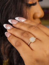 Rita 18Karat Yellow Gold Diamond Engagement Ring