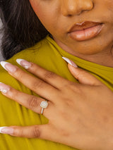 Rita 18Karat Yellow Gold Diamond Engagement Ring