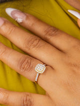 Rita 18Karat Yellow Gold Diamond Engagement Ring