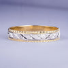 Bentley 10Karat Two-Tone Gold Wedding Band