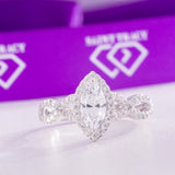 White Gold Engagement Ring