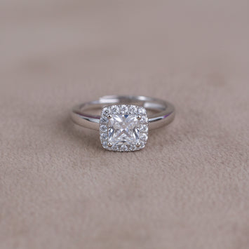 Ebony Sterling Silver Adjustable Ring
