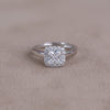 Ebony Sterling Silver Adjustable Ring