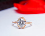 18Karat Gold Engagement Ring