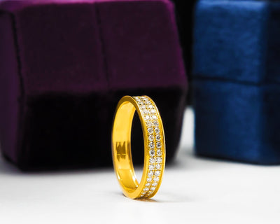 18Karat Gold Wedding Band