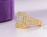 Karen 18Karat Yellow Gold Diamond Engagement Ring