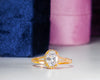 Katrina Oval 10Karat Yellow Gold Moissanite Engagement Ring