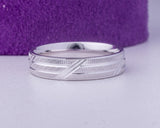 White Gold Wedding Band