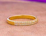 Larissa 18Karat Yellow Gold VS Diamond Wedding Ring