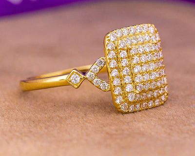 Gold Engagement Ring