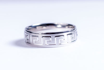 White Gold Wedding Band