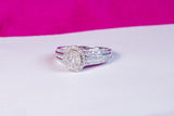 Londyn Oval 18Karat White Gold VS Diamond Engagement Ring