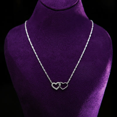 Loveth 2MM 18Karat White Gold Diamond Necklace