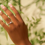 Laurel 18Karat White Gold Diamond Engagement Ring