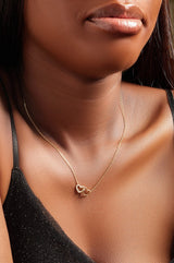 Loveth 18Karat Yellow Gold Diamond Necklace