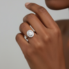Nneka Sterling Silver Engagement Ring