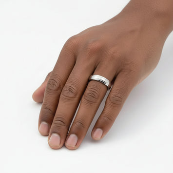 Sam Titanium Wedding Band