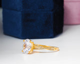 10Karat Gold Engagement Ring