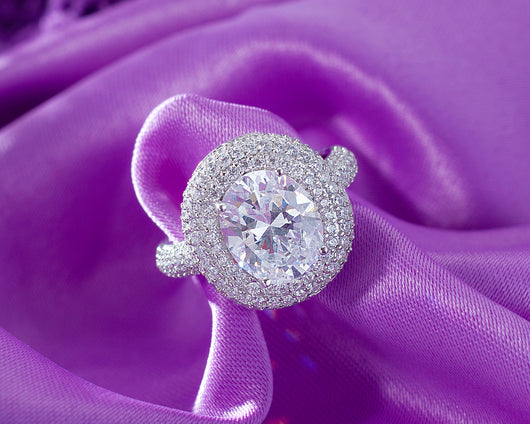 SweetJew Vintage Wedding Rings for Women 925 Sterling Silver