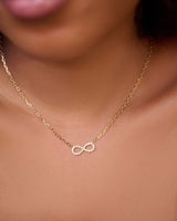 Zita 2.5mm 18Karat Yellow Gold Diamond Necklace