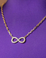 Zita 2.5mm 18Karat Yellow Gold Diamond Necklace