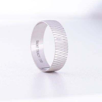 Odalis 18Karat White Gold Wedding Band