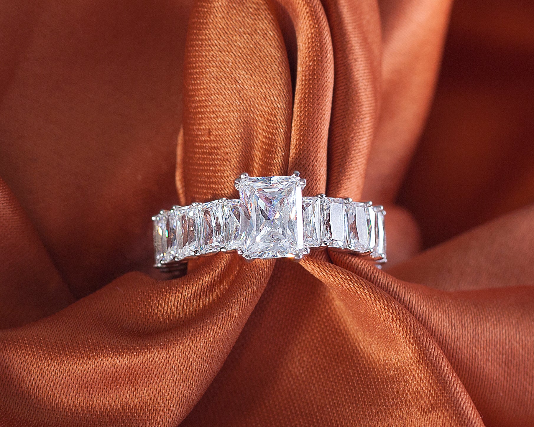 Alero Sterling Silver Engagement Ring – Saint Tracy
